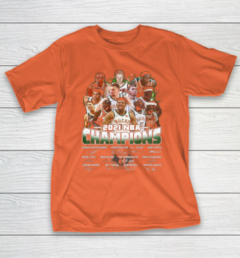 Milwaukee Bucks Championship shirt Milwaukee Basketball Bucks Finals 2021 T-Shirt 4