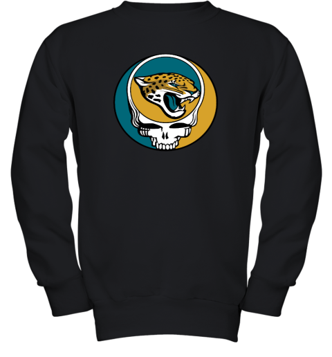 Jacksonville Jaguars x Grateful Dead Youth Crewneck Sweatshirt