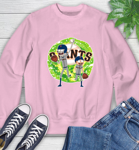 MLB San Francisco Giants Rick And Morty Baseball Sports Sweatshirt 9