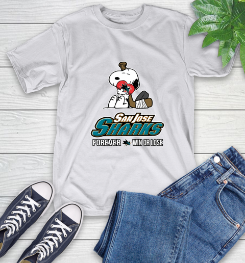 NHL The Peanuts Movie Snoopy Forever Win Or Lose Hockey San Jose Sharks 12