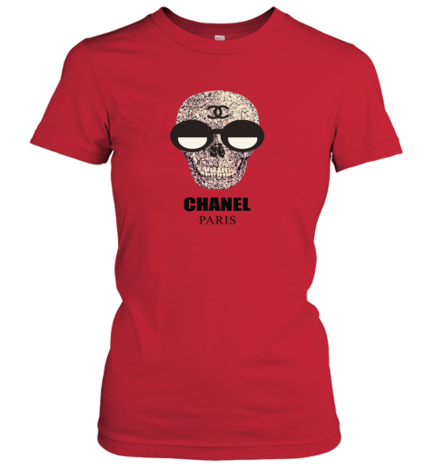 Chanel Fashion Skull Logo Women's T-Shirt 