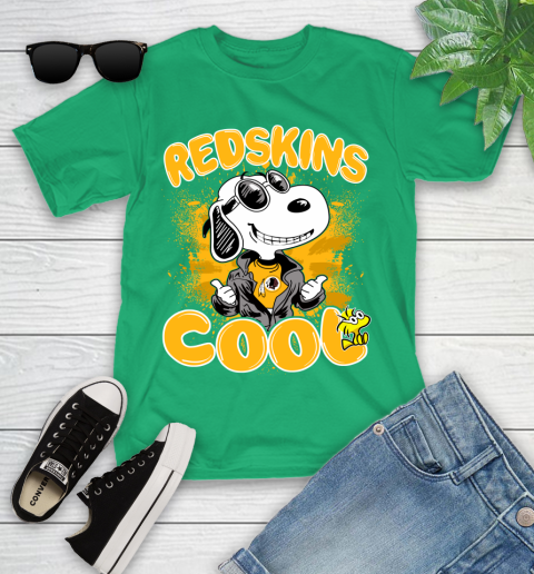 NFL Football Washington Redskins Cool Snoopy Shirt Youth T-Shirt 7