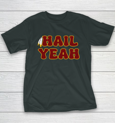 Hail Yeah Bold Feather Jayden Daniels Inspired Youth T-Shirt 3
