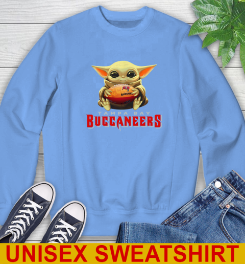 NFL Football Tampa Bay Buccaneers Baby Yoda Star Wars Shirt Sweatshirt 11