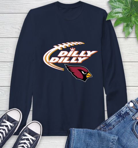 NFL Arizona Cardinals Dilly Dilly Football Sports Long Sleeve T-Shirt 4