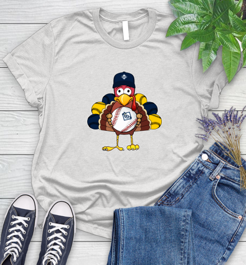 Tampa Bay Rays Turkey thanksgiving Women's T-Shirt