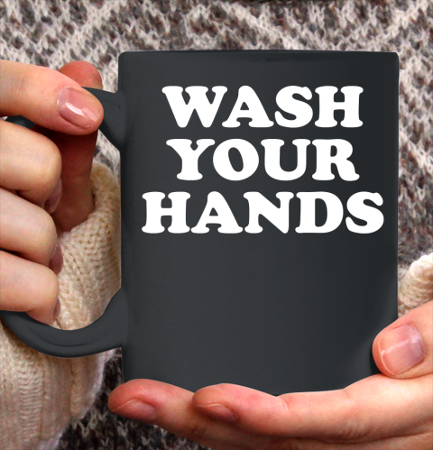 Nurse Shirt Wash Your Hands For Virus Disease And Bacteria Apocalypse T Shirt Ceramic Mug 11oz