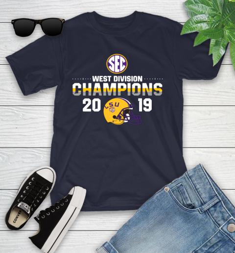Awesome LSU Tigers West Division Champion 2019 Shirt 95