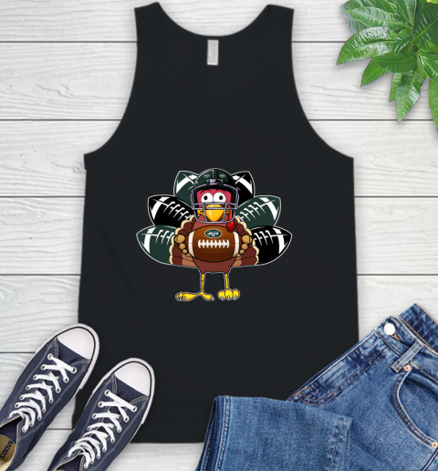 New York Jets Turkey Thanksgiving Day Tank Top 2