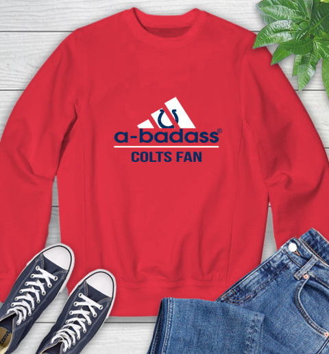 Indianapolis Colts NFL Football A Badass Adidas Adoring Fan Sports Sweatshirt 10