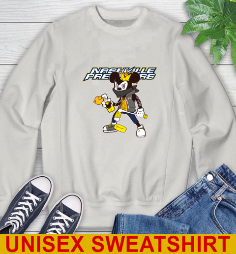 Nashville Predators NHL Hockey Mickey Peace Sign Sports Sweatshirt 12