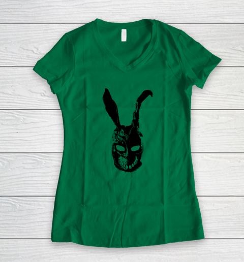 Donnie Darko Frank Mask Women's V-Neck T-Shirt 3