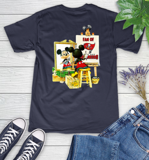 NFL Football Tampa Bay Buccaneers Mickey Drawing Shirt 81
