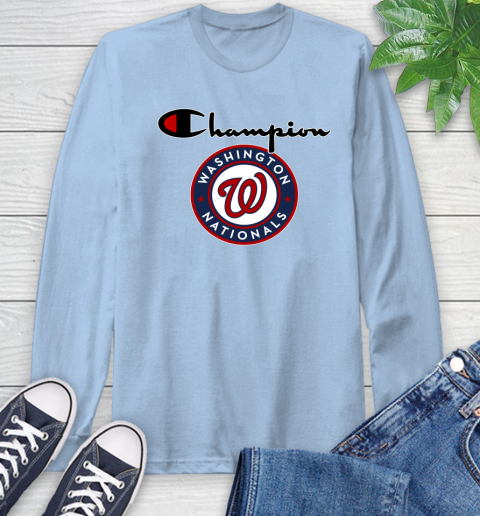 MLB Baseball Washington Nationals Champion Shirt Long Sleeve T-Shirt 6