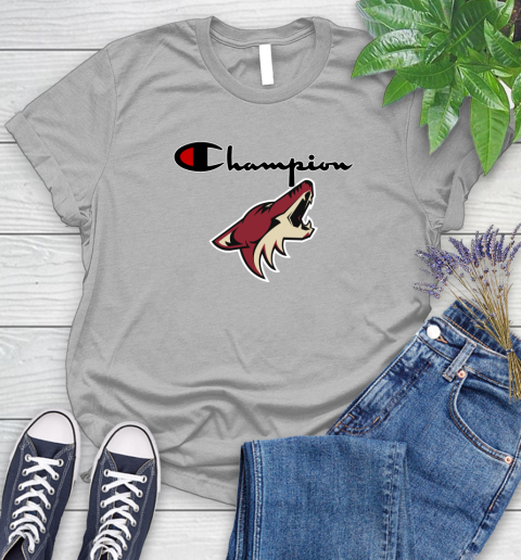 NHL Hockey Arizona Coyotes Champion Shirt Women's T-Shirt 3