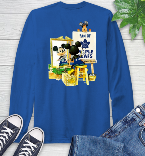 NHL Hockey Toronto Maple Leafs Mickey Drawing Shirt 64