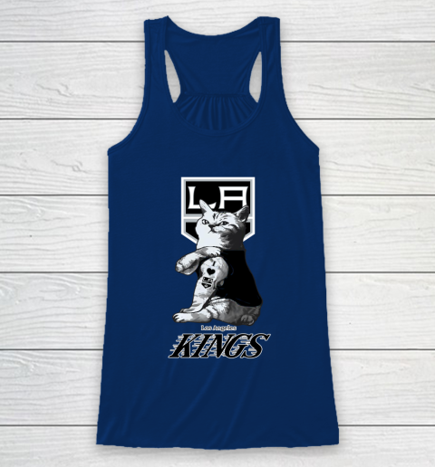 NHL My Cat Loves Los Angeles Kings Hockey Racerback Tank 6