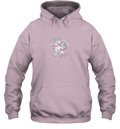 fx7a vintage louisville baseball hoodie 23 front light pink