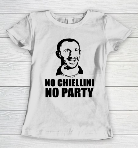 No Chiellini, No Party Italia Champion Euro Player Women's T-Shirt