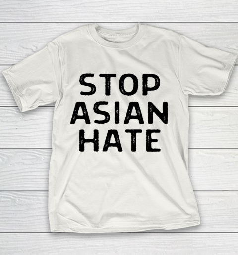 Stop Asian Hate Crimes Proud Asian American AAPI Youth T-Shirt