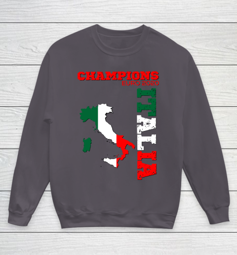 Italy Champions Euro 2020 played in 2021 Youth Sweatshirt 5