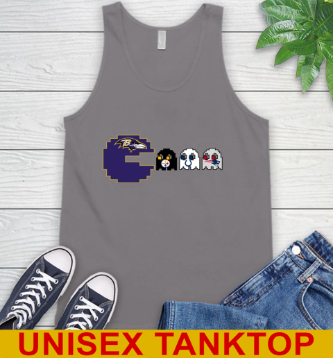 Baltimore Ravens NFL Football Pac Man Champion Tank Top 8 Baltimore Ravens NFL Football Pac Man Champion Tank Top - Image 8
