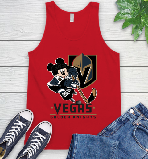 NHL Vegas Golden Knights Mickey Mouse Disney Hockey T Shirt Tank Top 6