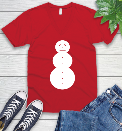 Jeezy Snowman V-Neck T-Shirt 6