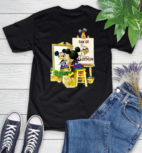 NFL Football Minnesota Vikings Mickey Drawing Shirt 82