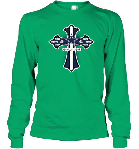 NFL Orange Crusader Cross Dallas Cowboys Sweatshirt - Rookbrand