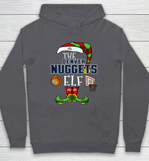 Denver Nuggets Christmas ELF Funny NBA Hoodie 4