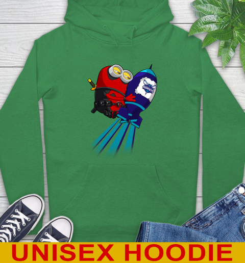 NBA Basketball Charlotte Hornets Deadpool Minion Marvel Shirt Hoodie 8