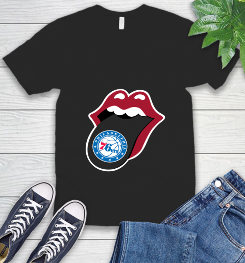 Philadelphia 76ers NBA Basketball Lips I Root For My Team Adoring Fan 50