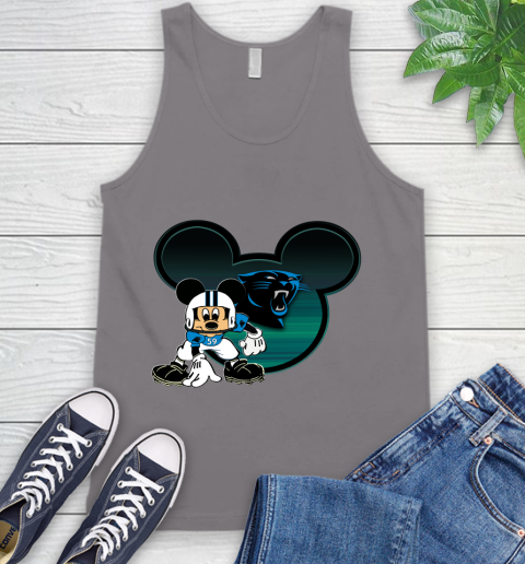 NFL Carolina Panthers Mickey Mouse Disney Football T Shirt Tank Top 7