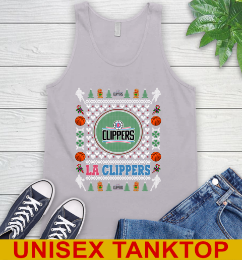 LA Clippers Merry Christmas NBA Basketball Loyal Fan Tank Top 3