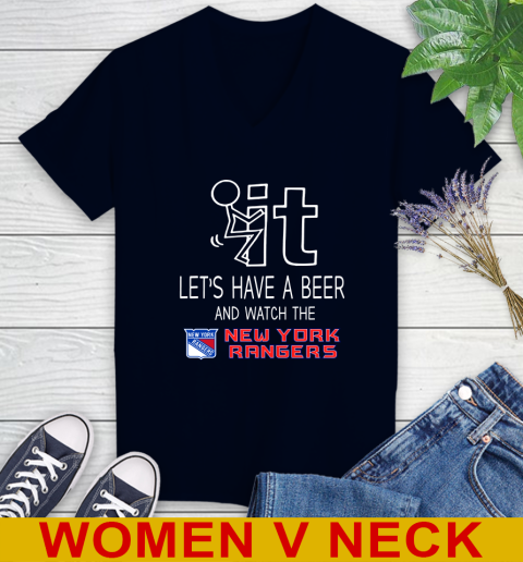 New York Rangers Hockey NHL Let s Have A Beer And Watch Your Team