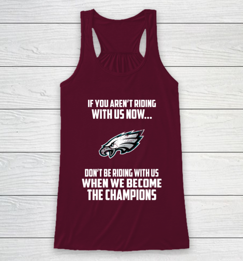 NFL Philadelphia Eagles Football We Become The Champions Racerback Tank 2