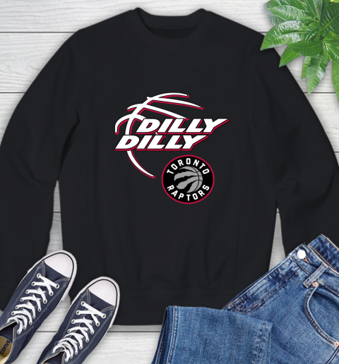 NBA Toronto Raptors Dilly Dilly Basketball Sports Sweatshirt 2