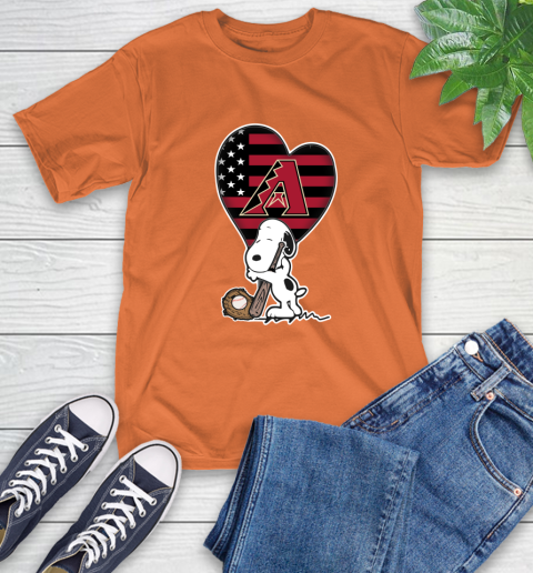Washington Capitals MLB Baseball The Peanuts Movie Adorable Snoopy T-Shirt 5