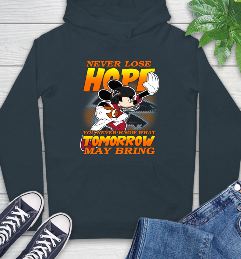 Atlanta Falcons NFL Football Mickey Disney Never Lose Hope (1) Hoodie 7