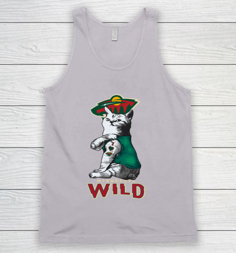 NHL My Cat Loves Minnesota Wild Hockey Tank Top 3