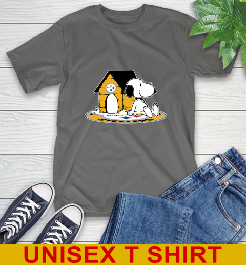 NFL Football Pittsburgh Steelers Snoopy The Peanuts Movie Shirt T-Shirt 8
