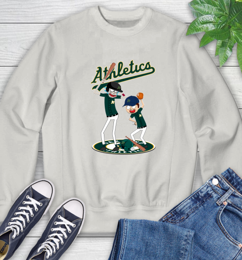 MLB Oakland Athletics Rick And Morty Baseball 36