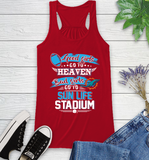 Miami Dolphins NFL Bad Girls Go To Sun Life Stadium Shirt Racerback Tank 5