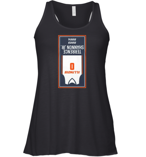 Terrence Shannon Jr Upside-Down Banner Racerback Tank