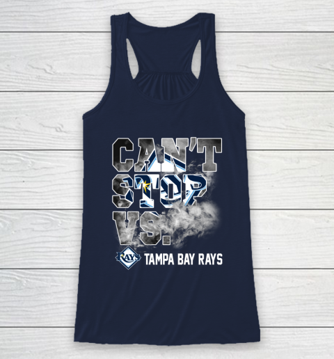 MLB Tampa Bay Rays Baseball Can't Stop Vs Rays Racerback Tank 8