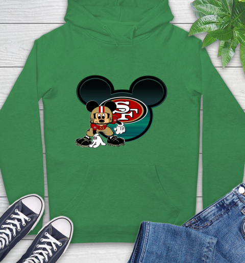 NFL San Francisco 49ers Mickey Mouse Disney Football T Shirt Hoodie 8
