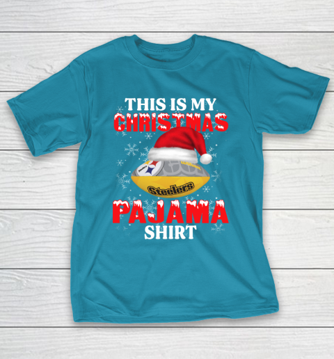 Pittsburgh Steelers This Is My Christmas Pajama Shirt NFL T-Shirt 7