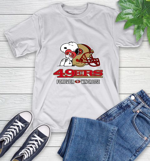 NFL The Peanuts Movie Snoopy Forever Win Or Lose Football San Francisco 49ers 12