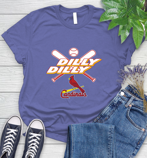MLB St.Louis Cardinals Dilly Dilly Baseball Sports Women's T-Shirt 11